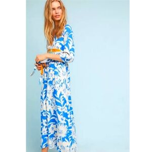 Flowy Long-Sleeved Maxi Dress from Anthropologie